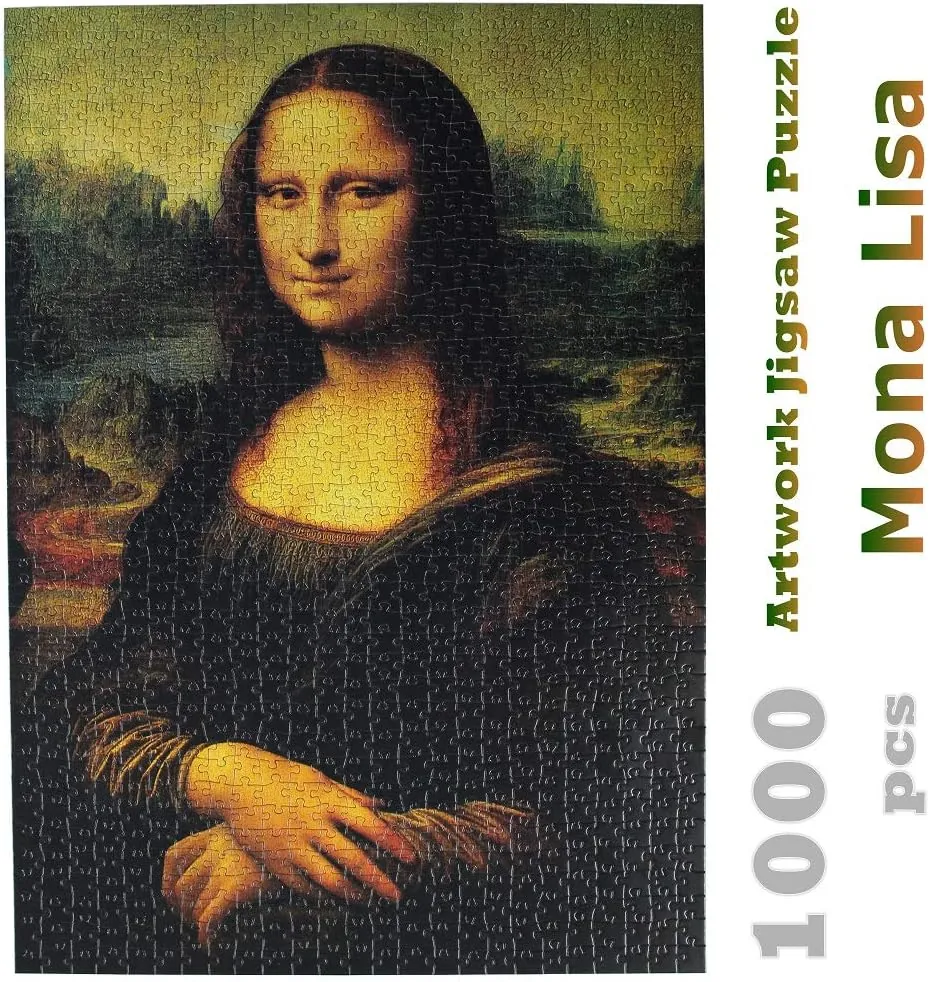 Moruska Mona Lisa by Leonardo da Vinci Jigsaw Puzzle