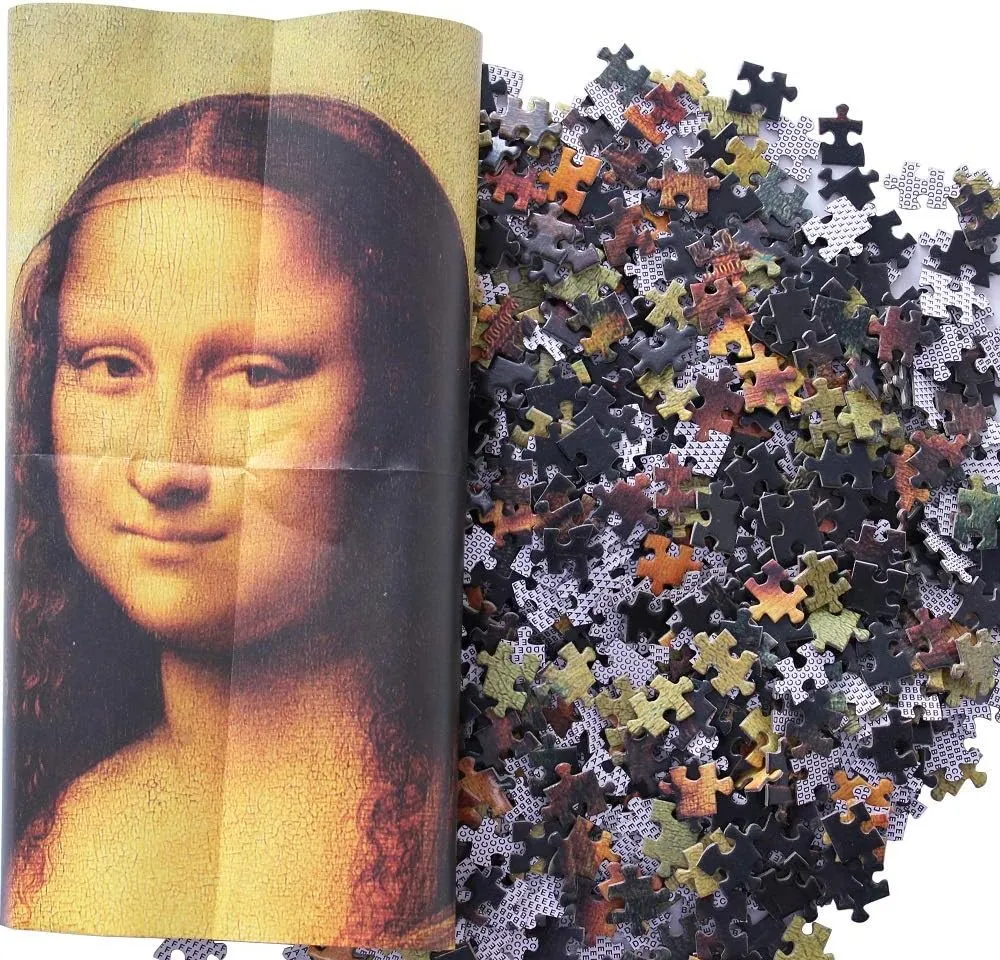 Moruska Mona Lisa by Leonardo da Vinci Jigsaw Puzzle