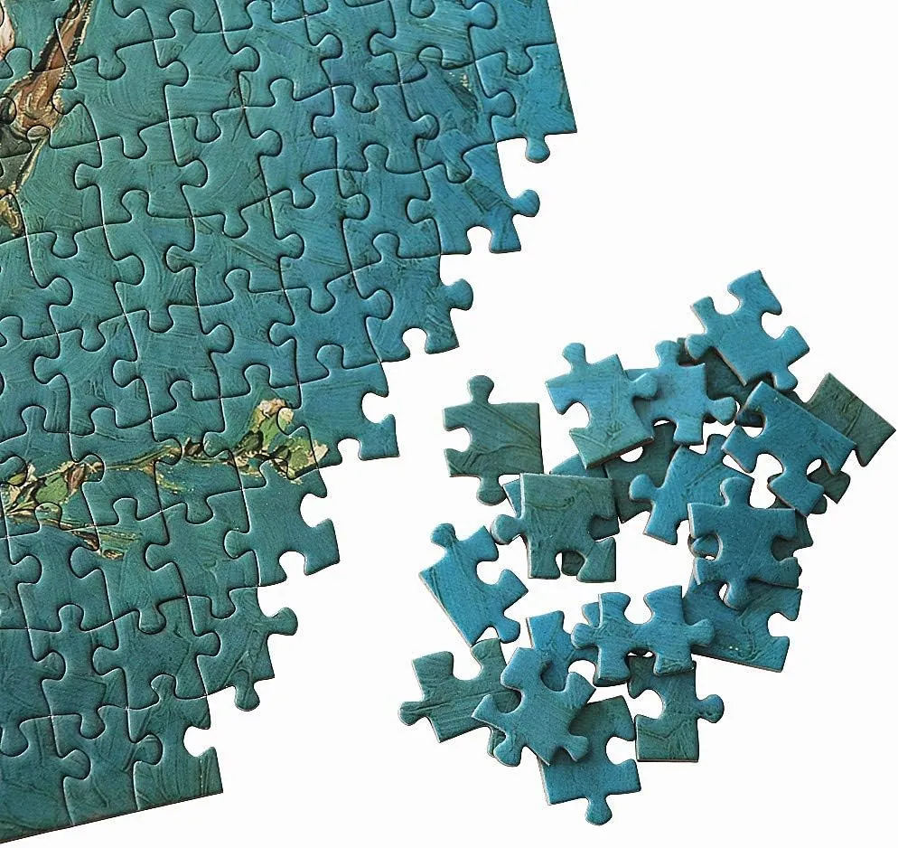 Moruska Almond Blossom by Vincent Van Gogh Jigsaw Puzzle