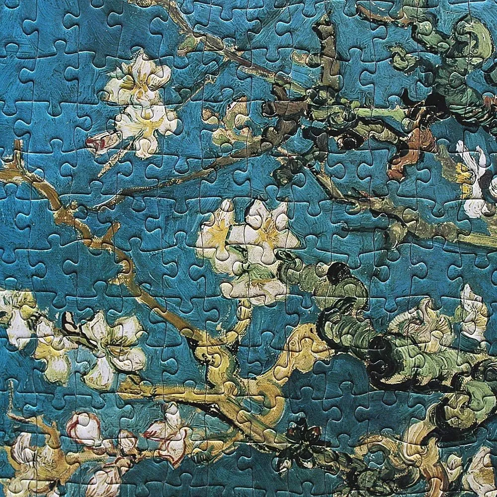 Moruska Almond Blossom by Vincent Van Gogh Jigsaw Puzzle