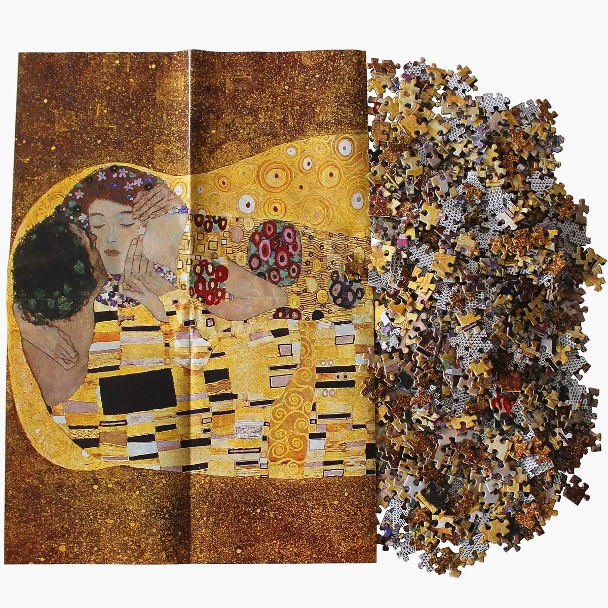 Moruska The Kiss by Gustav Klimt Puzzle for Adults