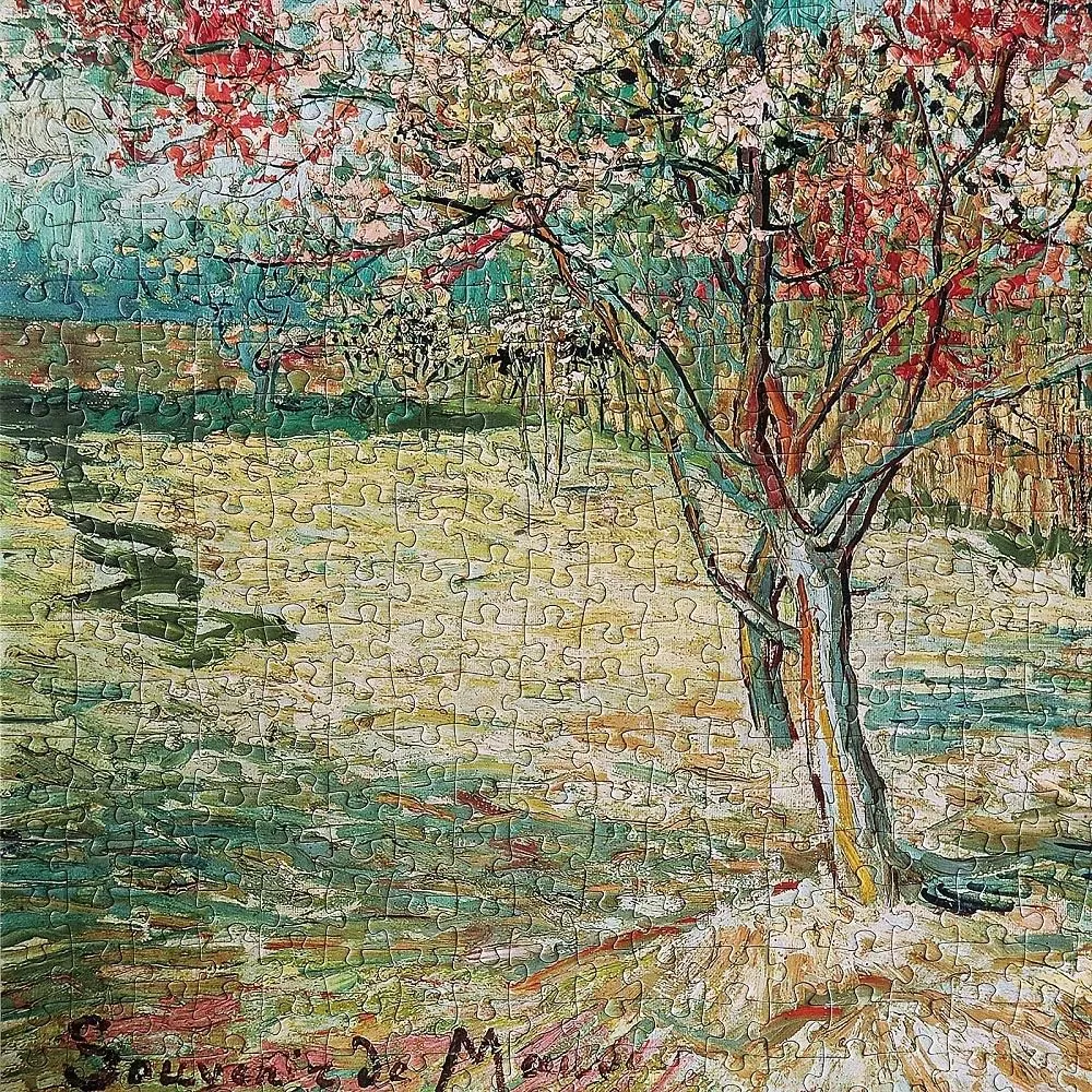 Moruska The Pink Peach Tree by Vincent Van Gogh