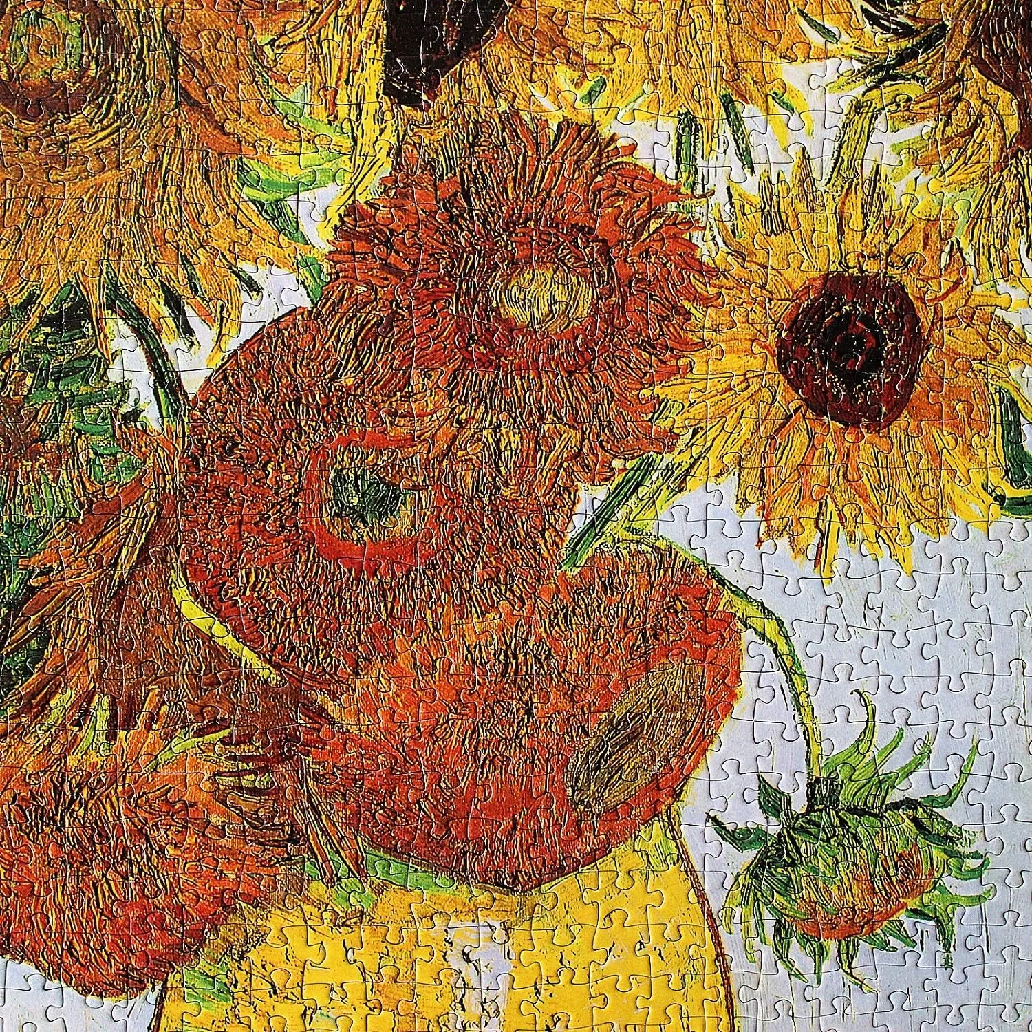 Moruska Sunflowers by Vincent Van Gogh Jigsaw Puzzle 1000